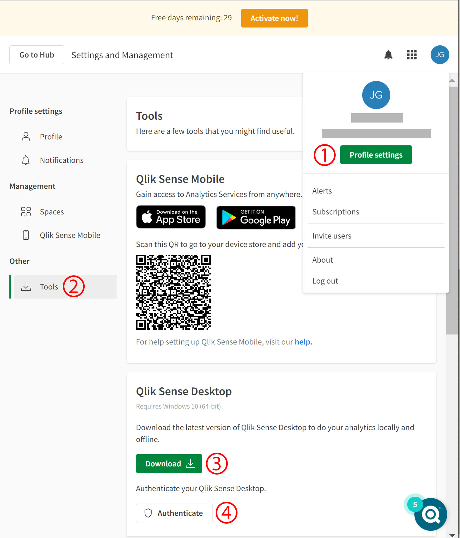 Qlik Sense Desktop Free Trial Install